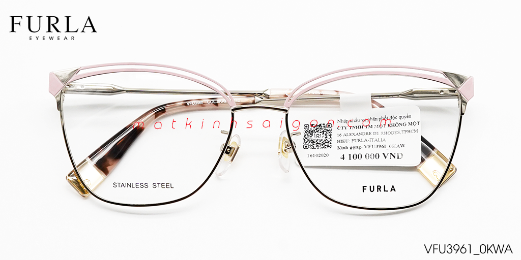 GỌNG KÍNH FURLA VFU3961 0KWA - Hover