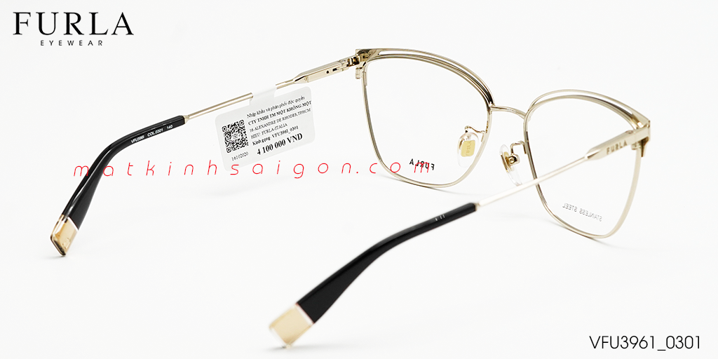 GỌNG KÍNH NỮ  FURLA VFU3961 0301 - Hình 5