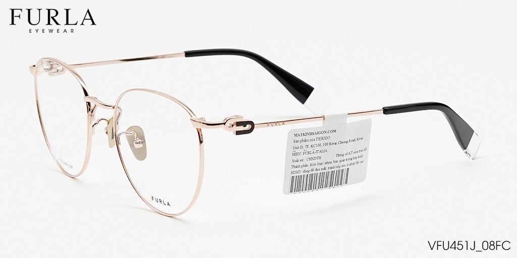GỌNG KÍNH FURLA VFU451J 08FC - Hình 5