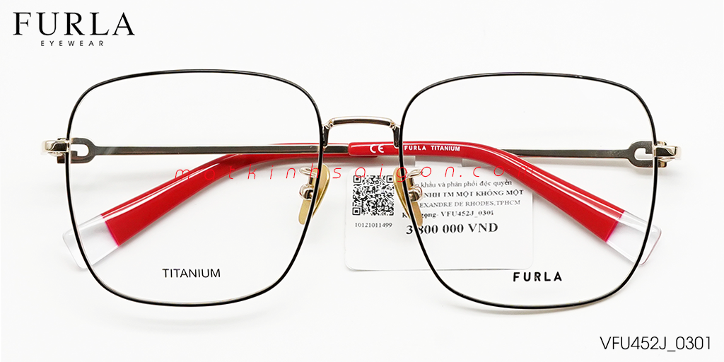 GỌNG KÍNH FURLA VFU452J 0301 - Hover