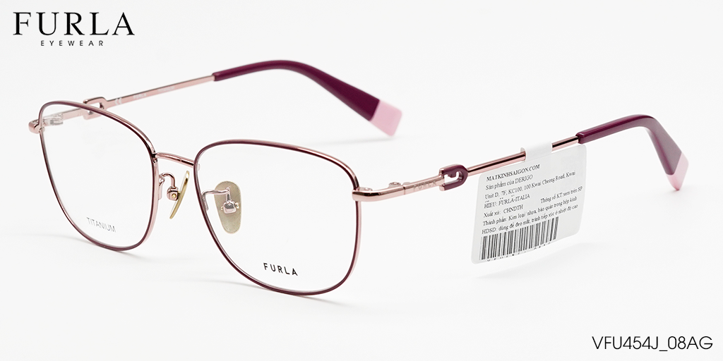 GỌNG KÍNH FURLA VFU454J 08AG - Hình 5