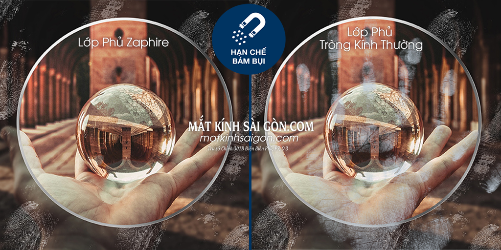 TRÒNG KÍNH CHỐNG BỂ TOG EXCELITE TRIBRID 1.60 - Hình 7