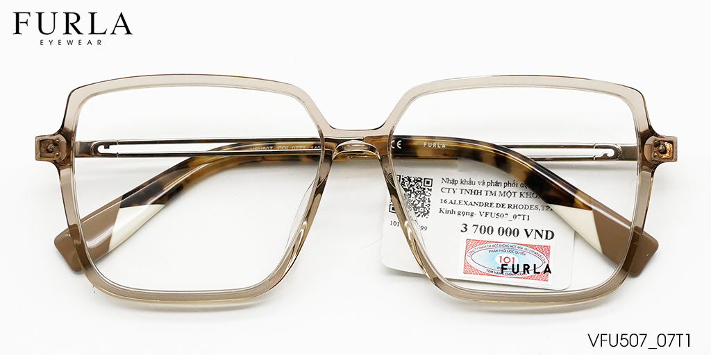 Gọng Kính Furla VFU507 07T1 - Hover