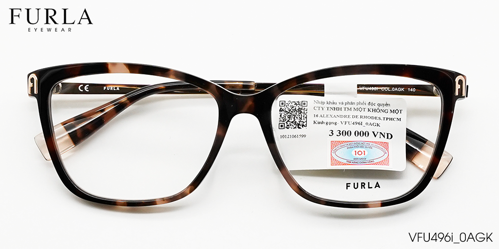 Gọng Kính Furla VFU496i 0AGK - Hover