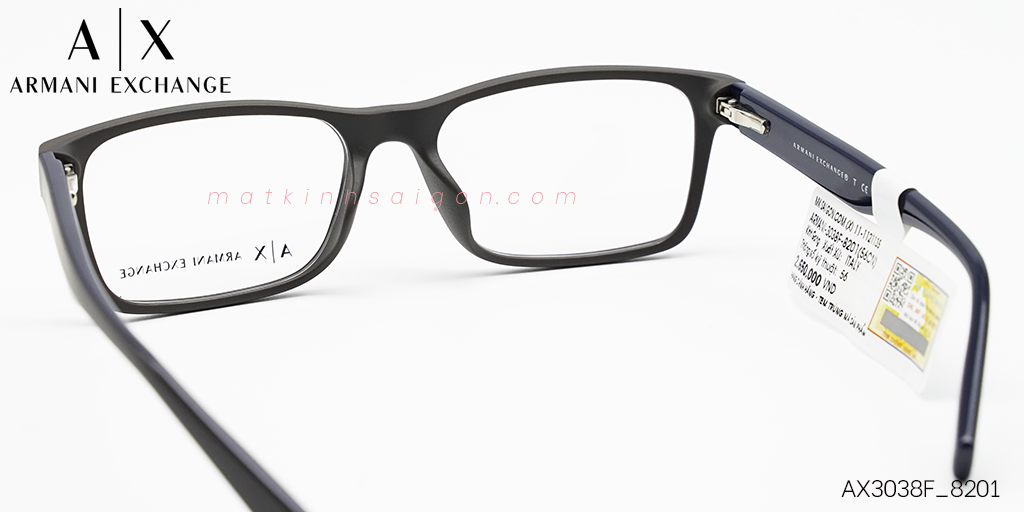 Gọng Kính Nhựa TR90 Armani Exchange AX3038F_8201 - Hình 4