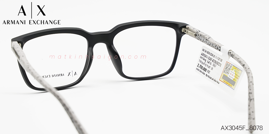 Gọng Kính Nhựa TR90 Armani Exchange AX3045F_8078 - Hình 4