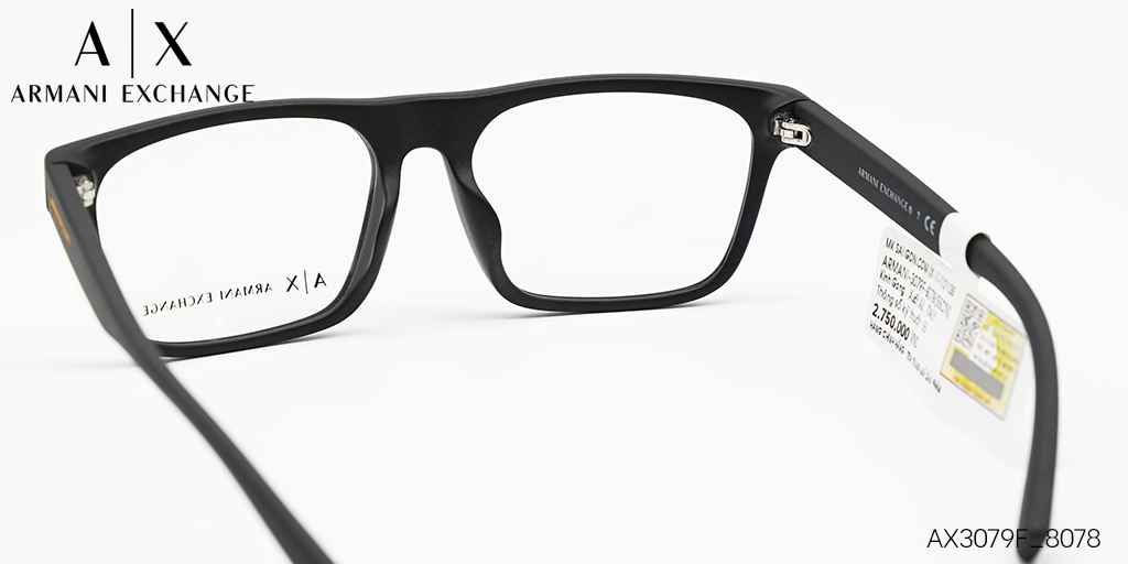 Gọng Kính Nhựa Hợp Kim Armani Exchange AX3079F_8078 - Hình 3