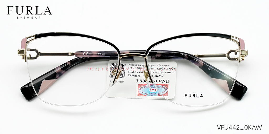 Gọng Kính Furla VFU442 0KAW - Hover