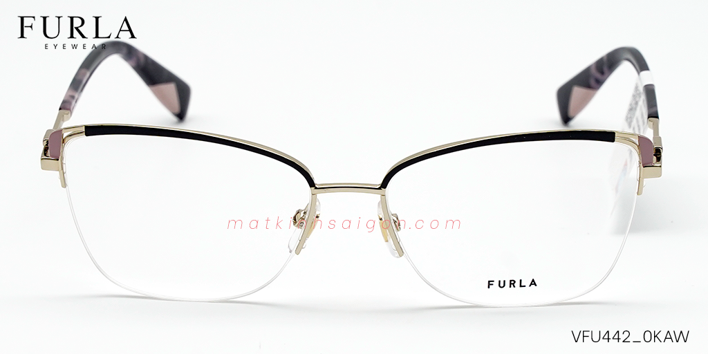 Gọng Kính Furla VFU442 0KAW - Hình 3