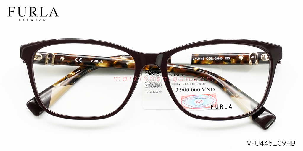Gọng Kính Furla VFU445 09HB - Hover