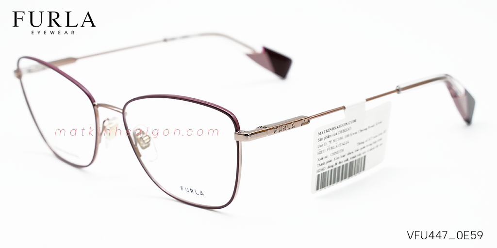 Gọng Kính Furla VFU447 0E59 - Hình 5