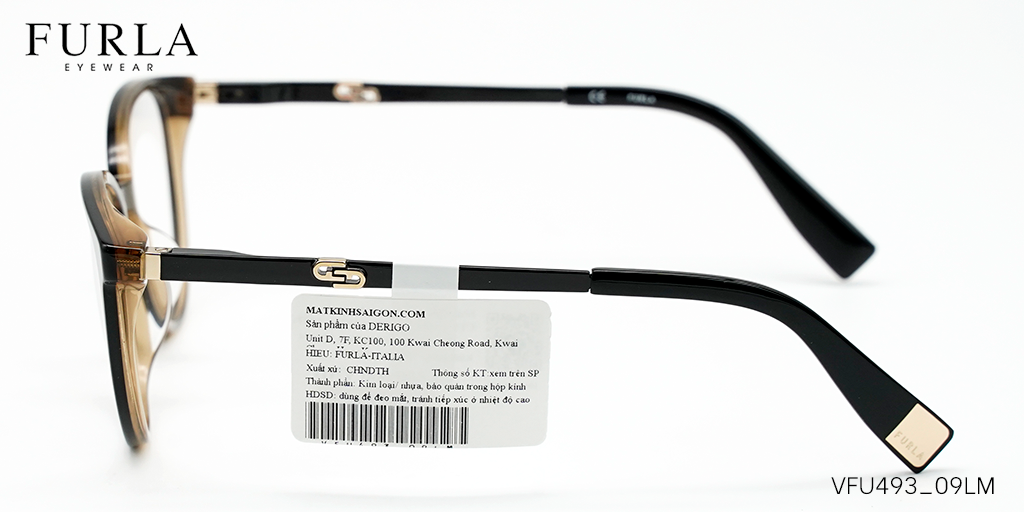 Gọng Kính Furla VFU493 09LM - Hình 6