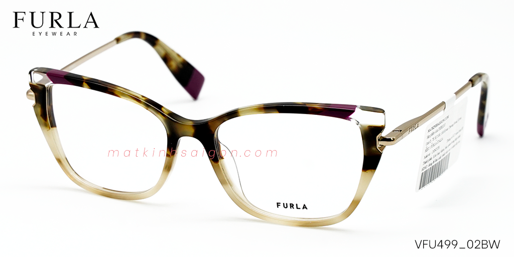 Gọng Kính Furla VFU499 02BW