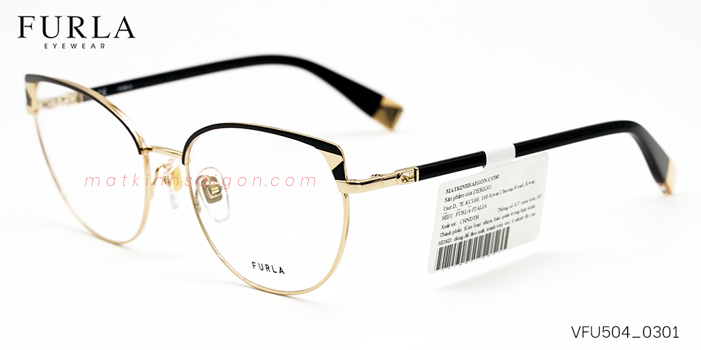 Gọng Kính Furla VFU504 0301 - Hình 5