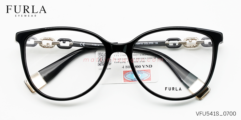 Gọng Kính Furla VFU541S 0700 - Hover