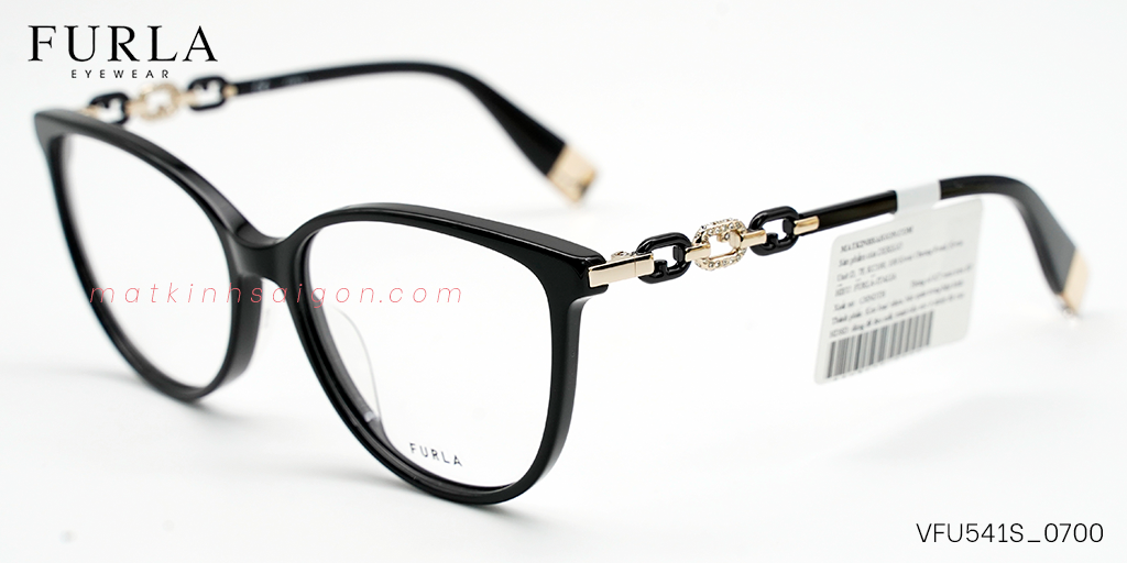 Gọng Kính Furla VFU541S 0700 - Hình 4