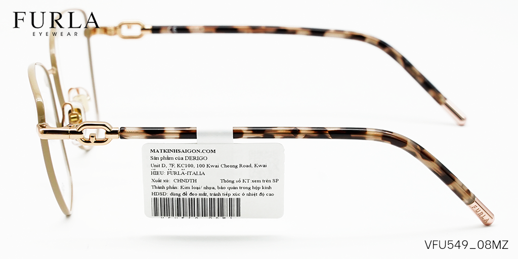 Gọng Kính Furla VFU549 08MZ - Hình 6
