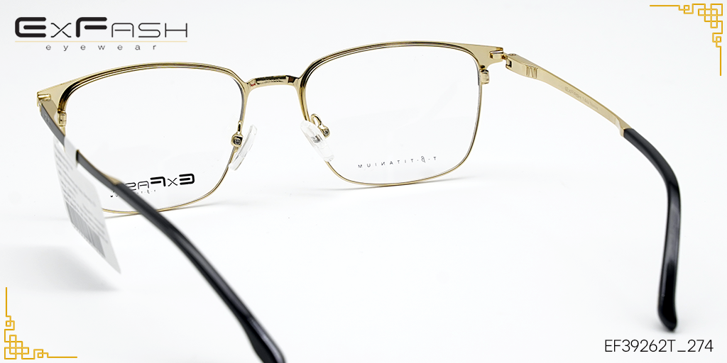 Gọng kính Hợp Kim Exfash EF39262T_274 - Hình 4
