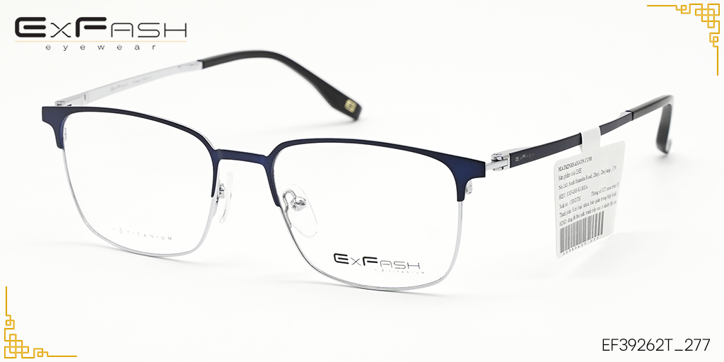 Gọng Kính Hợp Kim Exfash EF39262T_277