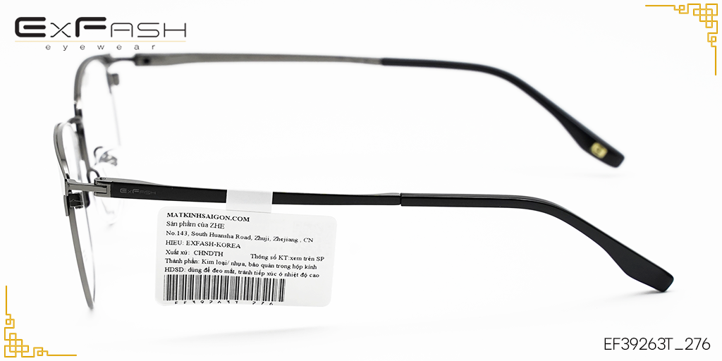 Gọng Kính Hợp Kim Exfash EF39263T_276 - Hình 6