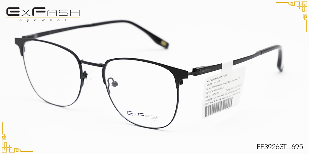 Gọng Kính Hợp Kim Exfash EF39263T_695 - Hình 4