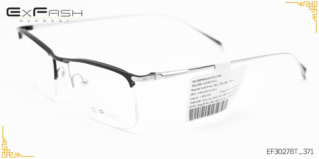 Gọng Kính Exfash EF30278T 371 - Hình 5
