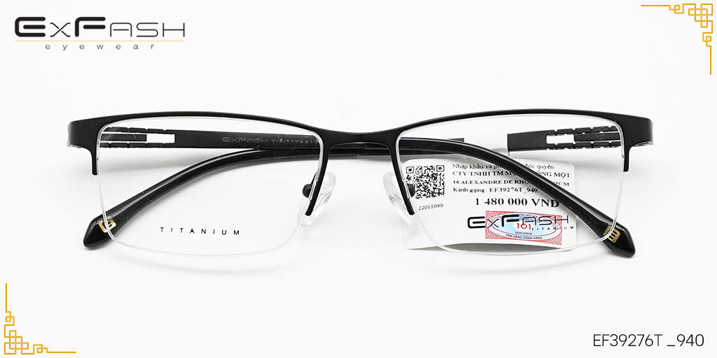 Gọng Kính Exfash EF39276T 940 - Hover