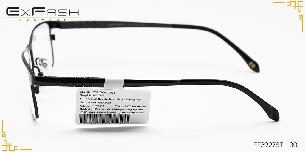 Gọng Kính Exfash EF39278T 001 - Hình 6
