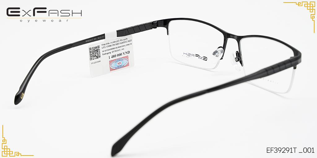 Gọng Kính Exfash EF39291T 001 - Hình 5