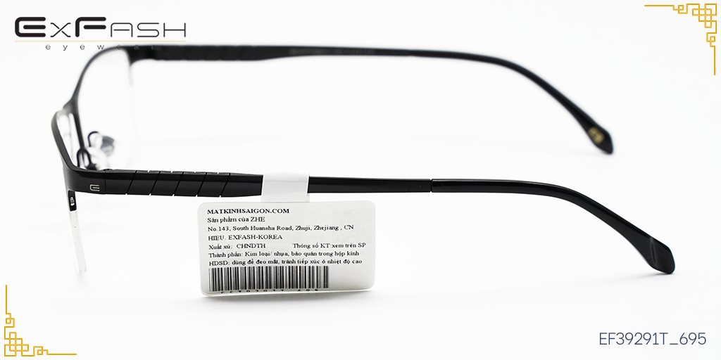 Gọng Kính Titanium Exfash EF39291T_695 - Hình 6