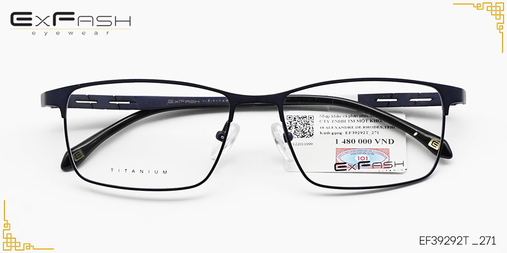 Gọng Kính Exfash EF39292T 271 - Hover