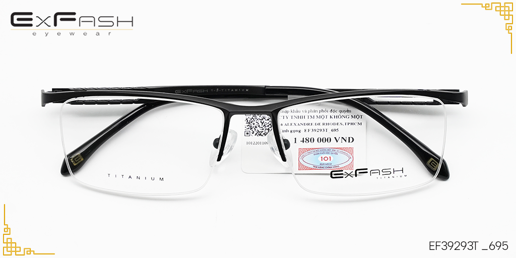 Gọng Kính Exfash EF39293T 695 - Hover