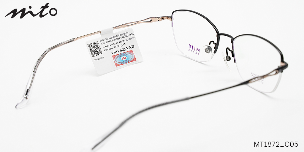 Gọng Kính Mito Pure-Titanium MT1872_C05 - Hình 4