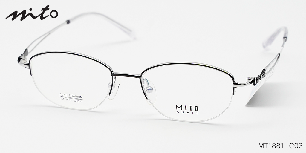 Gọng Kính Mito Pure-Titanium MT1881_C03
