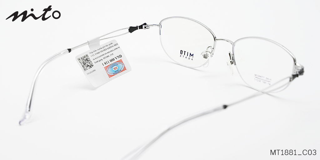 Gọng Kính Mito Pure-Titanium MT1881_C03 - Hình 4