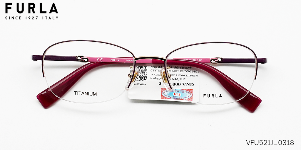 Gọng Kính Furla VFU521J 0318 - Hover