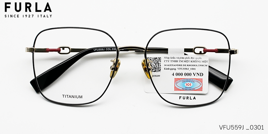 Gọng Kính Furla VFU559J 0301 - Hover