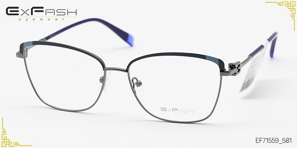 Gọng Kính Hợp Kim Exfash EF71559_851