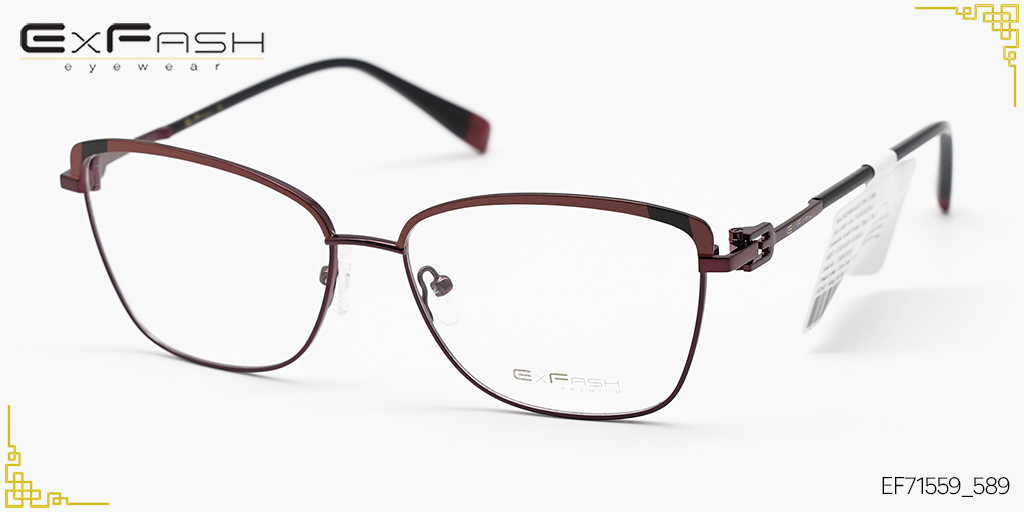 Gọng Kính Hợp Kim Exfash EF71559_589