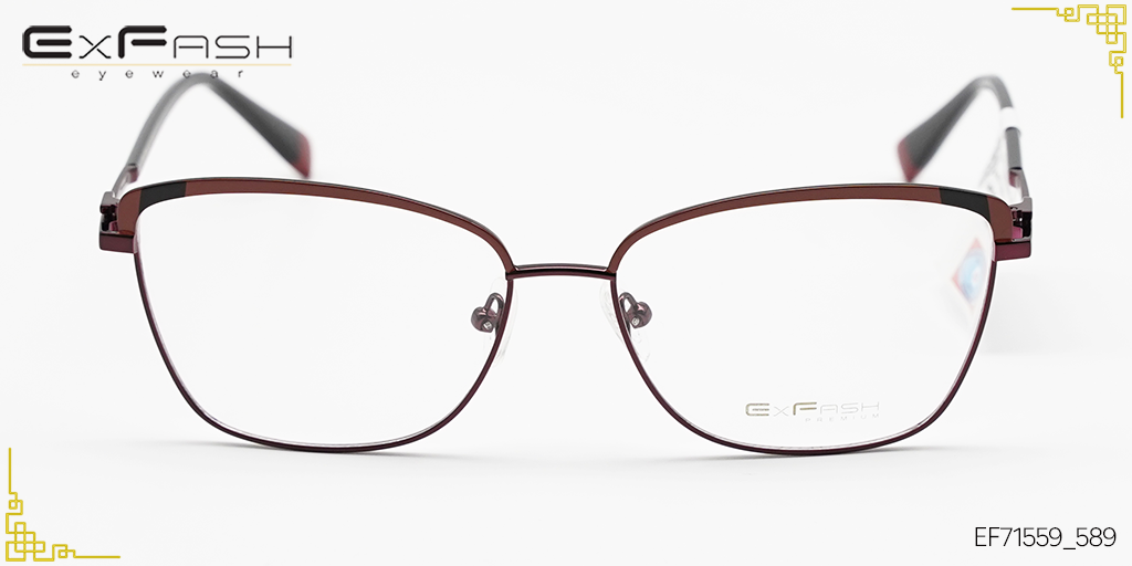 Gọng Kính Hợp Kim Exfash EF71559_589 - Hình 3