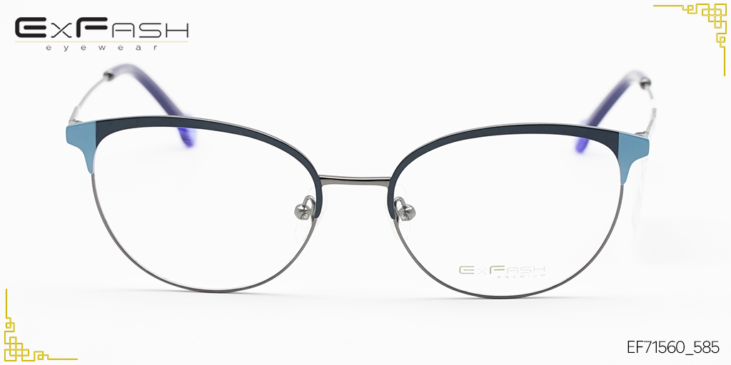Gọng Kính Hợp Kim Exfash EF71560_581 - Hình 3