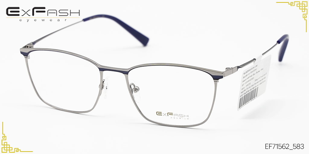 Gọng Kính Hợp Kim Exfash EF71562_583