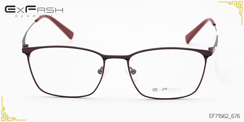Gọng Kính Hợp Kim Exfash EF71562_676 - Hover