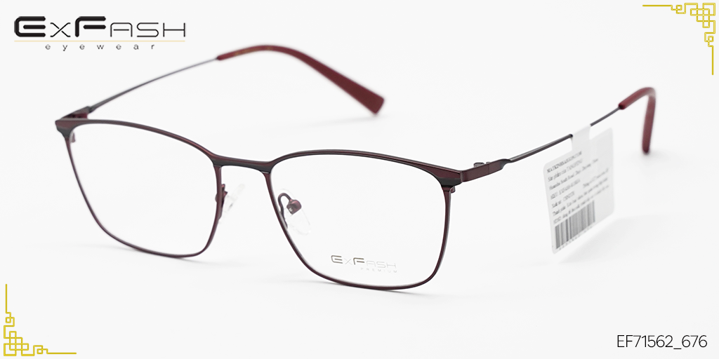 Gọng Kính Hợp Kim Exfash EF71562_676 - Hình 3