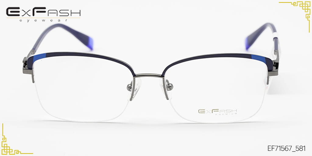 Gọng Kính Hợp Kim Exfash EF71567_581 - Hình 3