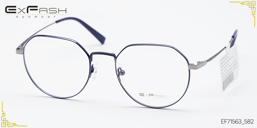 Gọng Kính Hợp Kim Exfash EF71563_582