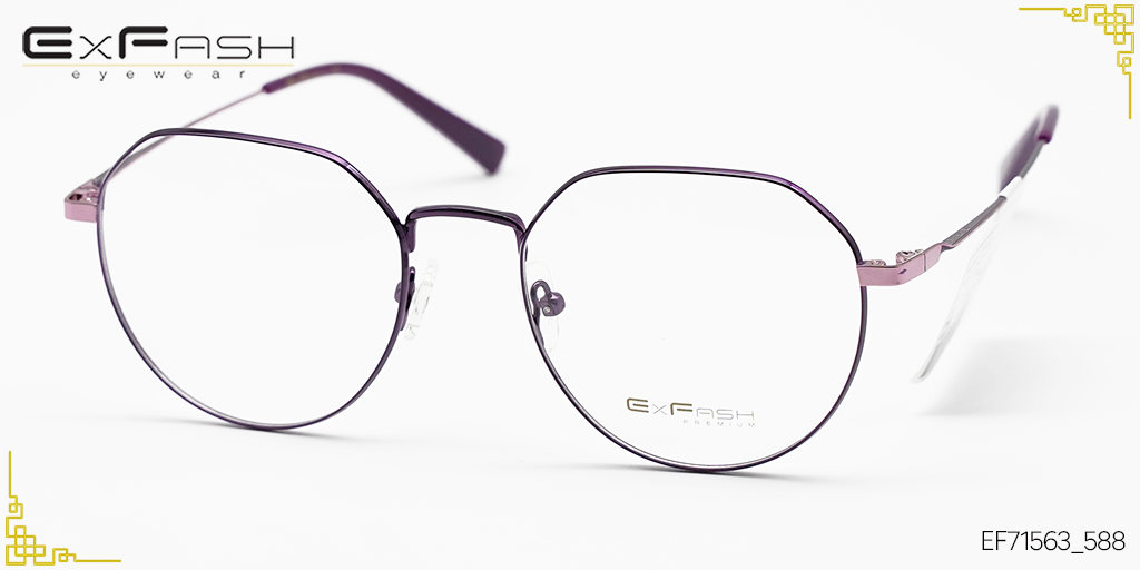 Gọng Kính Hợp Kim Exfash EF71563_588