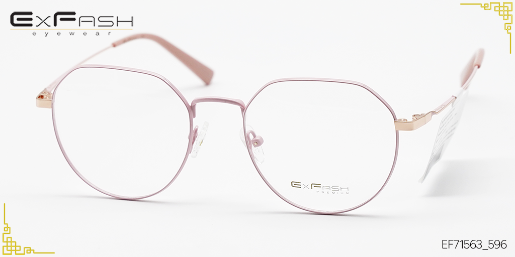 Gọng Kính Hợp Kim Exfash EF71563_596