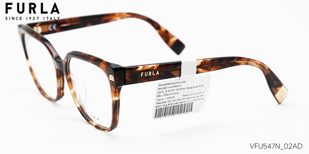 Gọng Kính Furla VFU547N 02AD - Hình 5