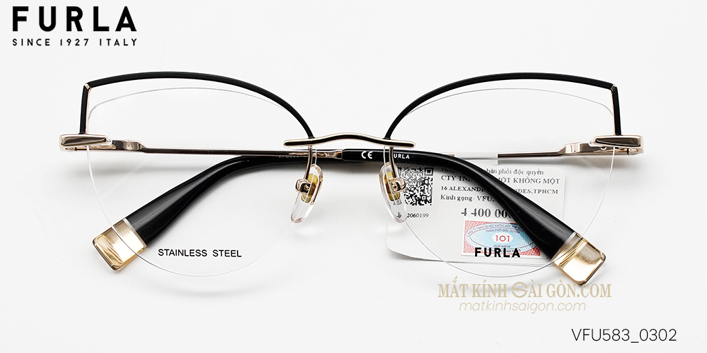 Gọng Kính Furla VFU583 0302 - Hover